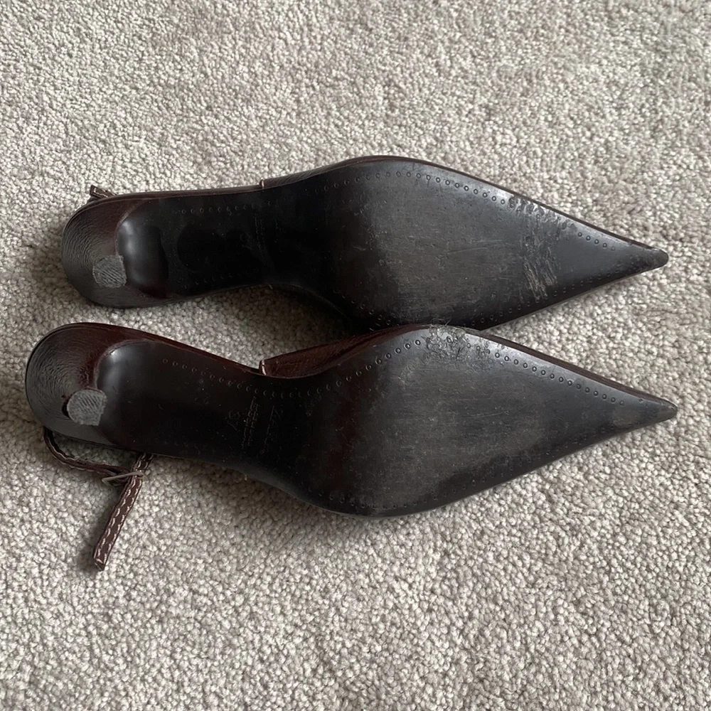 COPY - Brown pointy shoes - Picture 4 of 4